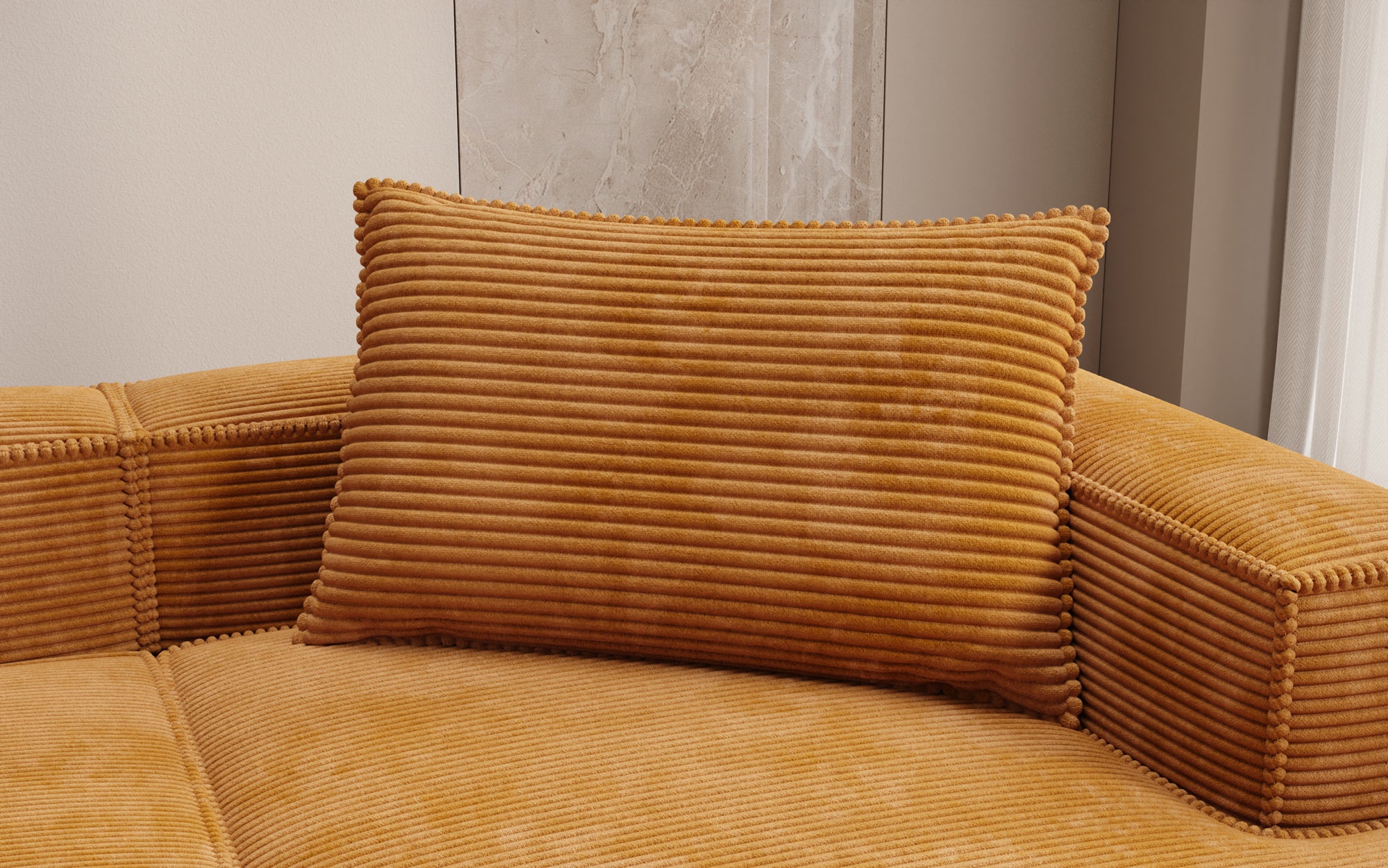 Zierkissen Lesley 45x80 in Cord