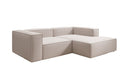 Designer Ecksofa Lesley Mini in Strukturstoff