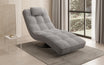 Chaise longue relaxante design Livara Bouclé avec fonction pivotante