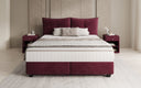 Lit boxspring Veyora en Velours