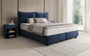Lit boxspring Veyora en Velours