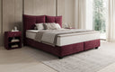 Lit boxspring Veyora en Velours