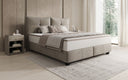 Lit boxspring Veyora en Velours