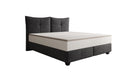 Lit boxspring Veyora en Velours