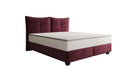 Lit boxspring Veyora en Velours