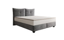 Lit boxspring Veyora en Velours