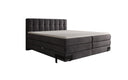 Boxspringbett Isabell mit Stauraum in Samt