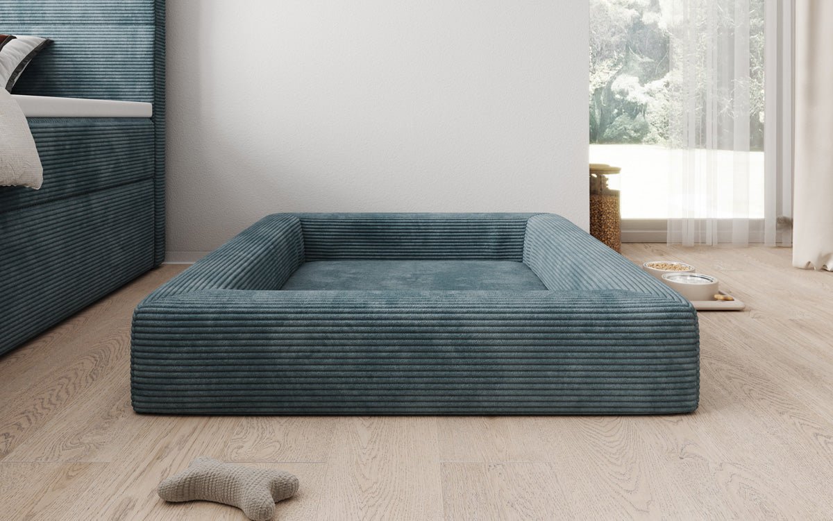 Lit pour chien Cordino 100 × 120 cm en Côtelé