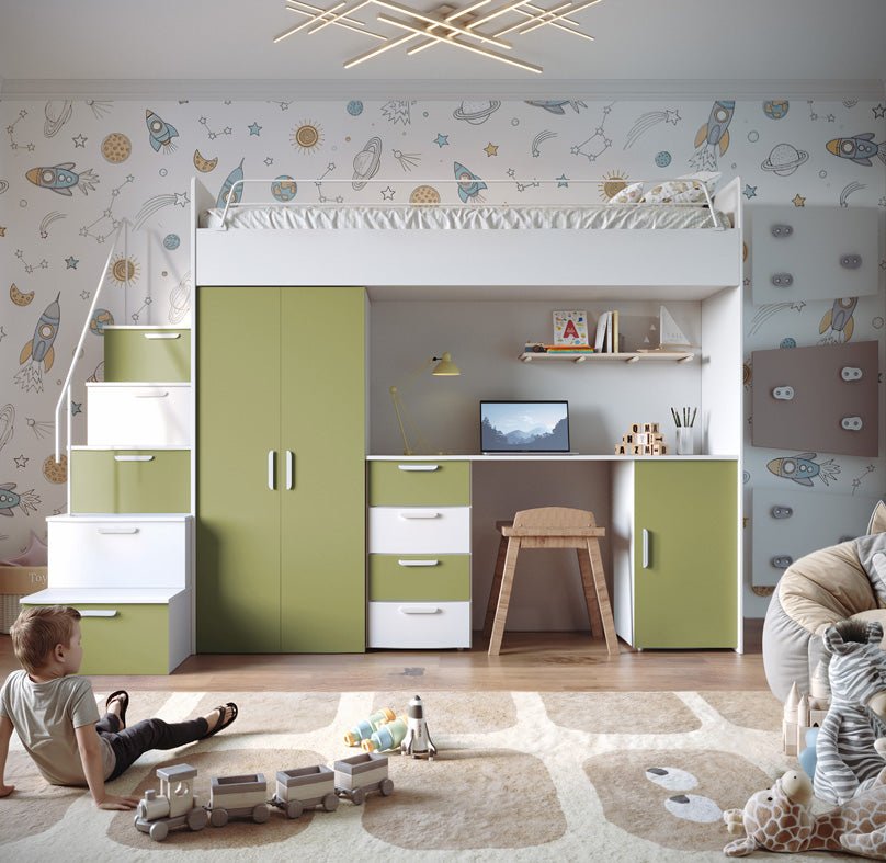 Lit superposé pour enfants Dream surface mate