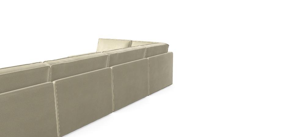 Canapé modulable Domo - Votre configuration souhaitée DAPLPE