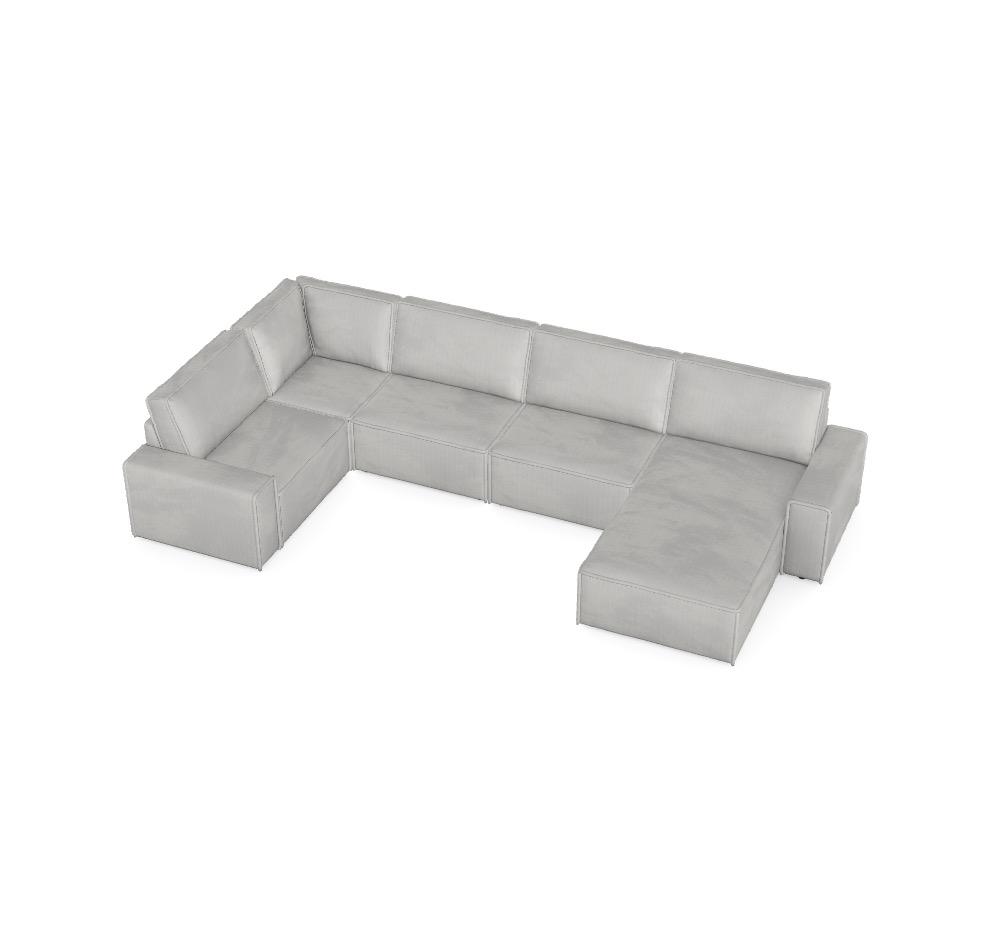 Canapé modulable Domo - Votre configuration souhaitée JKEFTJ