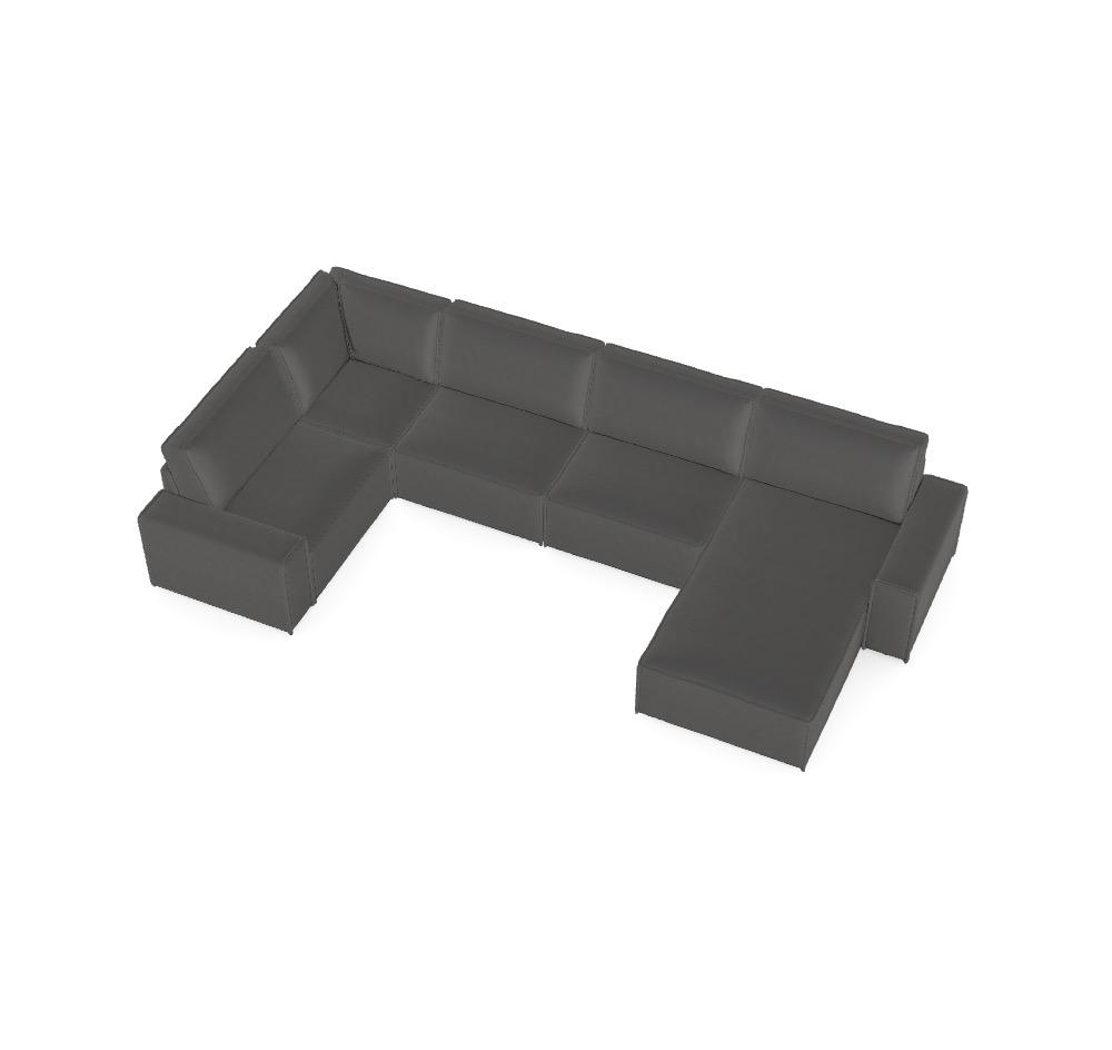 Canapé modulable Domo - Votre configuration souhaitée VOUBMI