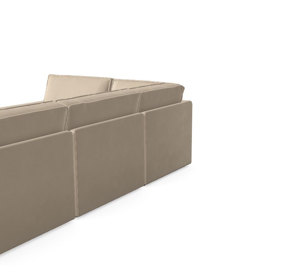Canapé modulable Domo - Votre configuration souhaitée YEIMKH