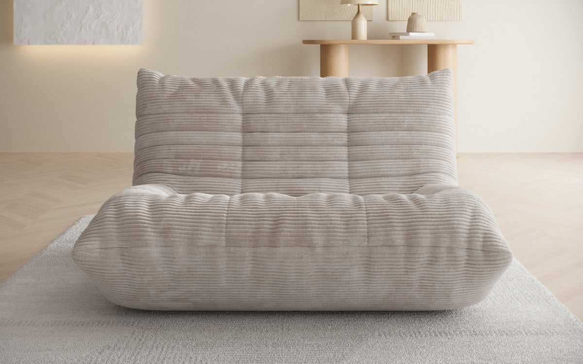 Canapé 2 places Calmo en Côtelé