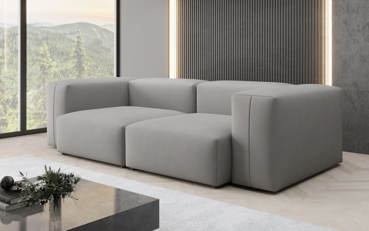 Canapé design 2 places Snug en Tissu