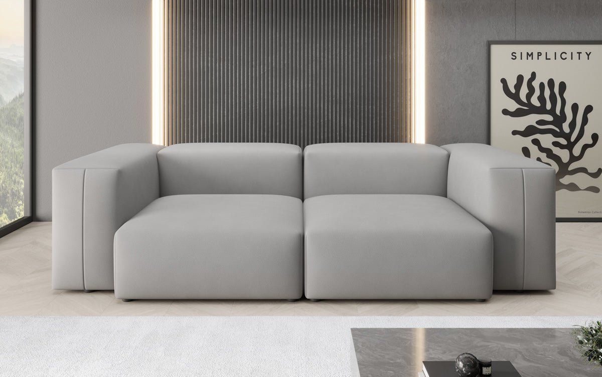 Canapé design 2 places Snug en Tissu