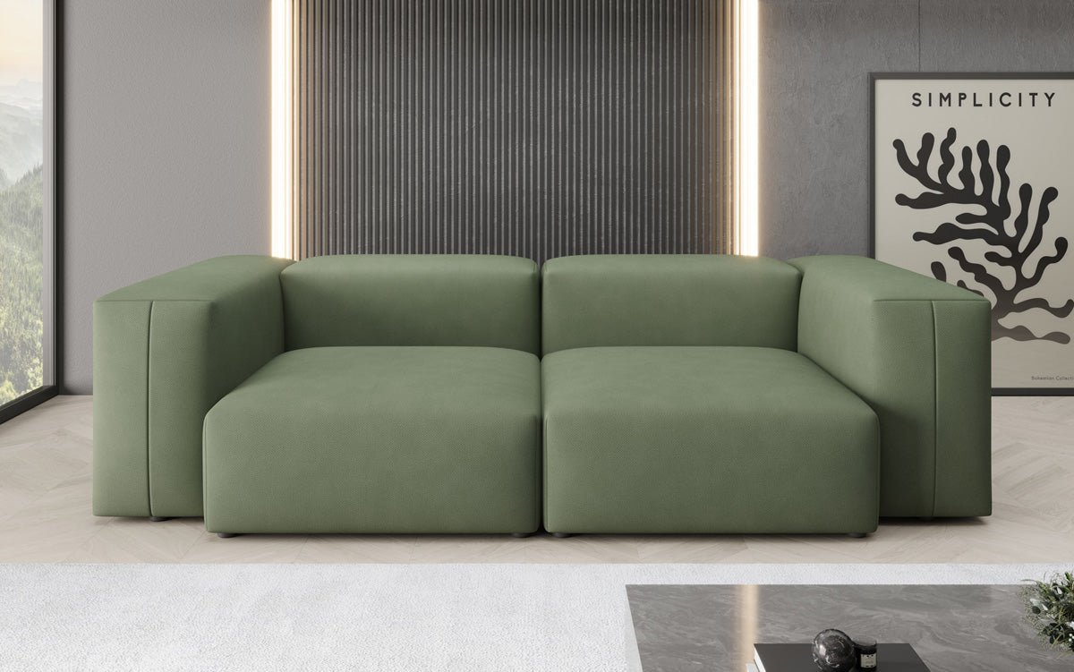 Canapé design 2 places Snug en Tissu