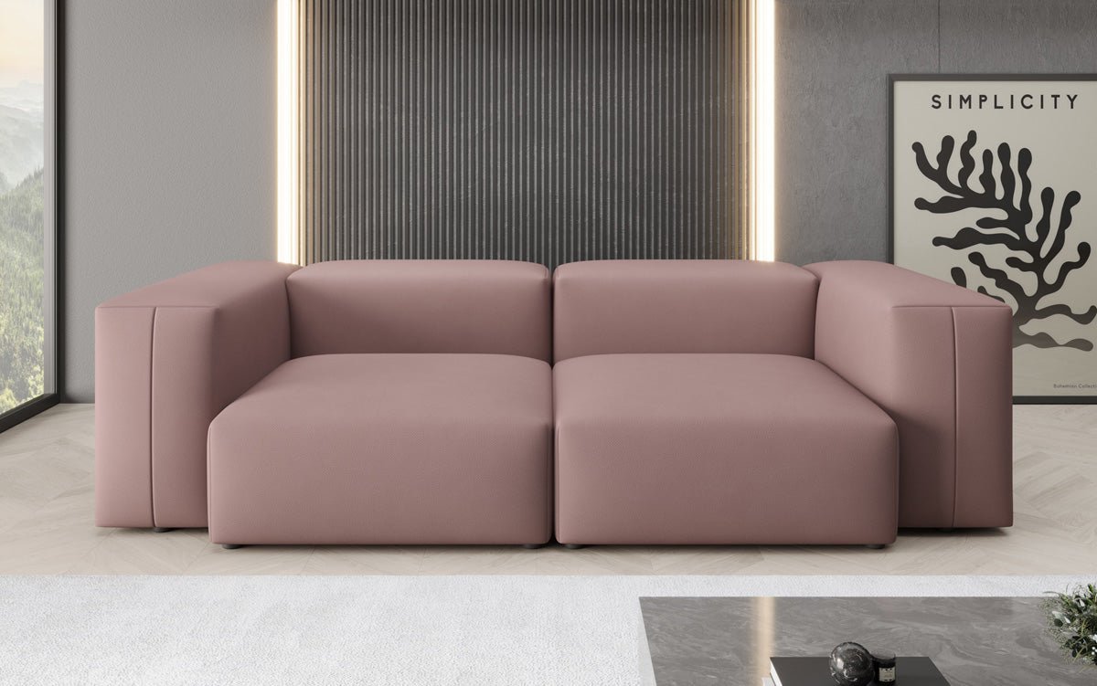 Canapé design 2 places Snug en Tissu