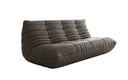 Canapé 3 places design Calmo en cuir véritable