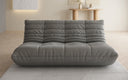Canapé 3 places design Calmo en cuir véritable