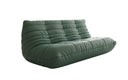 Canapé 3 places design Calmo en cuir véritable