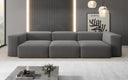 Designer 3 Sitzer Sofa Snug in Bouclé