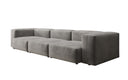 Designer 3 Sitzer Sofa Snug in Samt