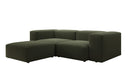 Canapé d’angle design Snug Mini en Bouclé