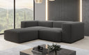 Canapé d’angle design Snug Mini en Bouclé