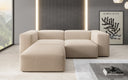 Canapé d’angle design Snug Mini en Bouclé