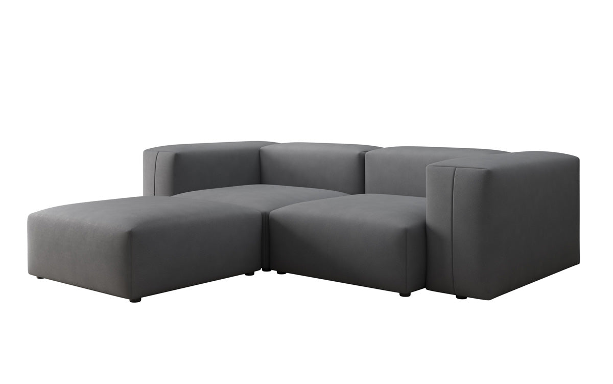Designer Ecksofa Snug Mini in Stoff