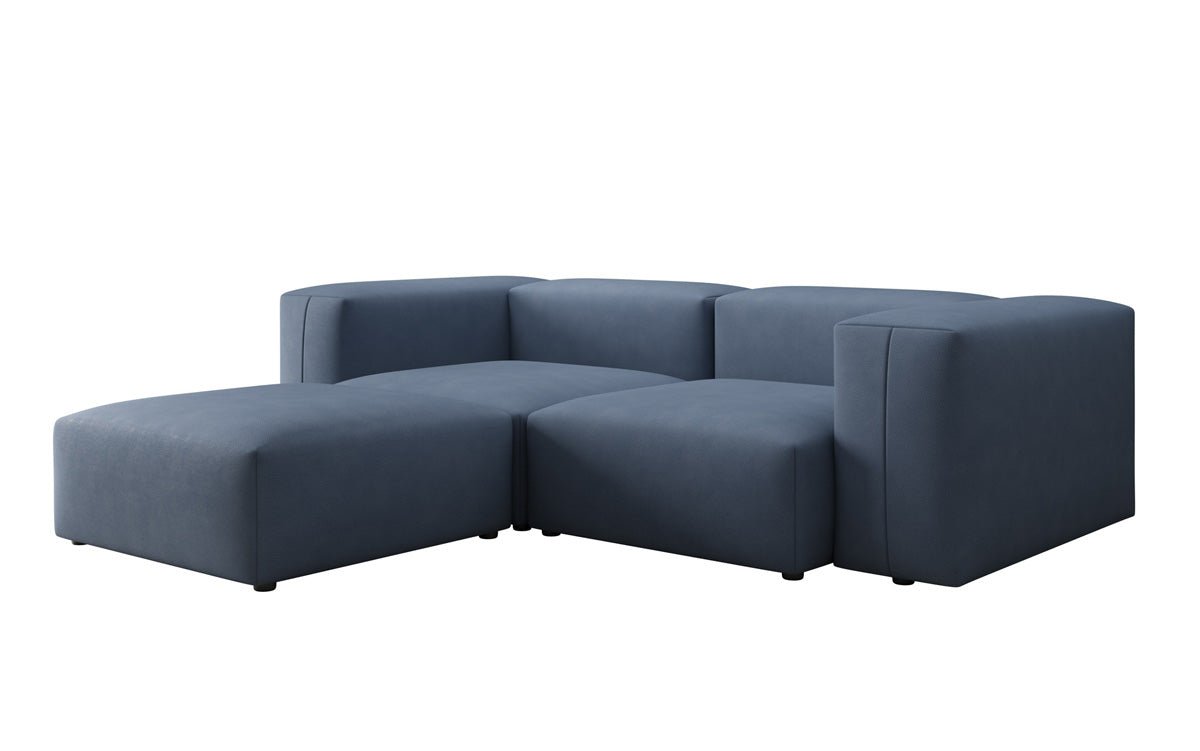 Designer Ecksofa Snug Mini in Stoff