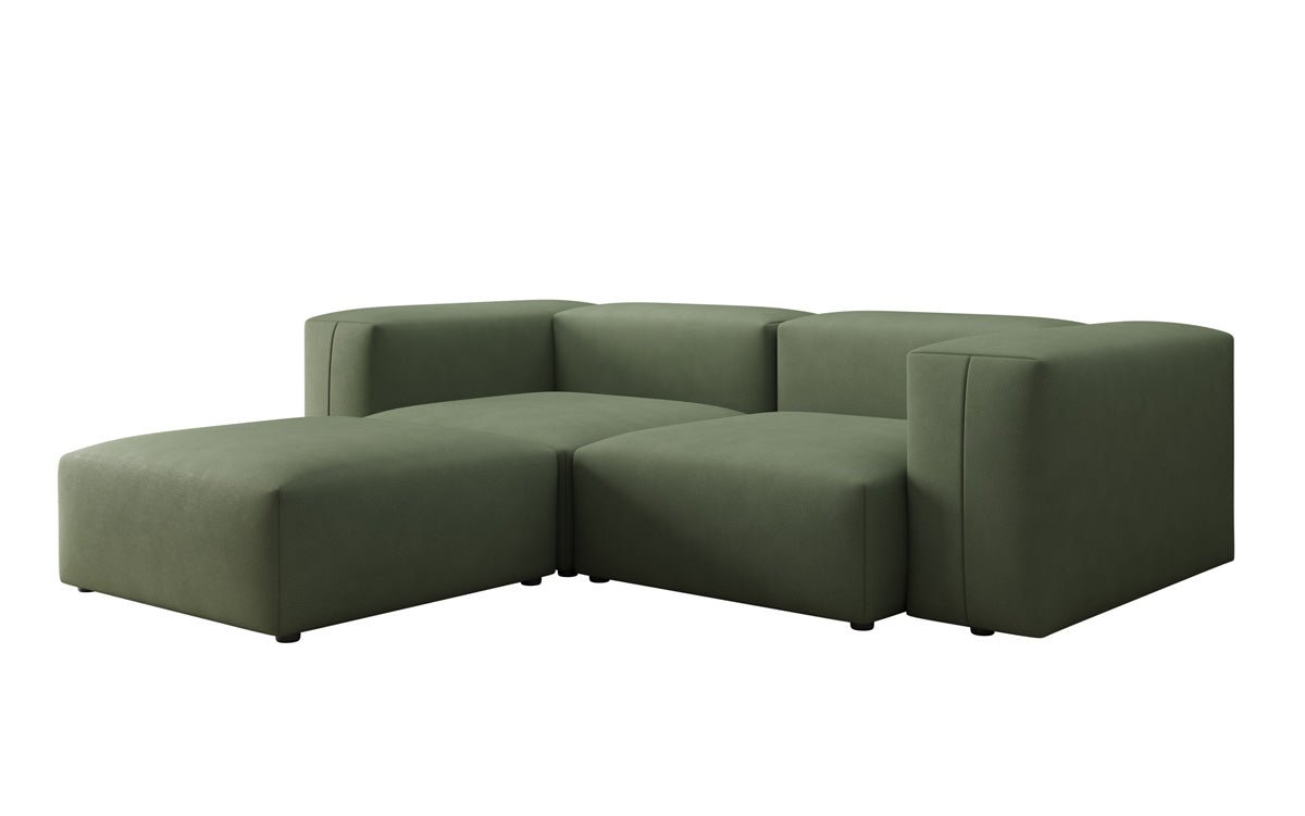 Designer Ecksofa Snug Mini in Stoff