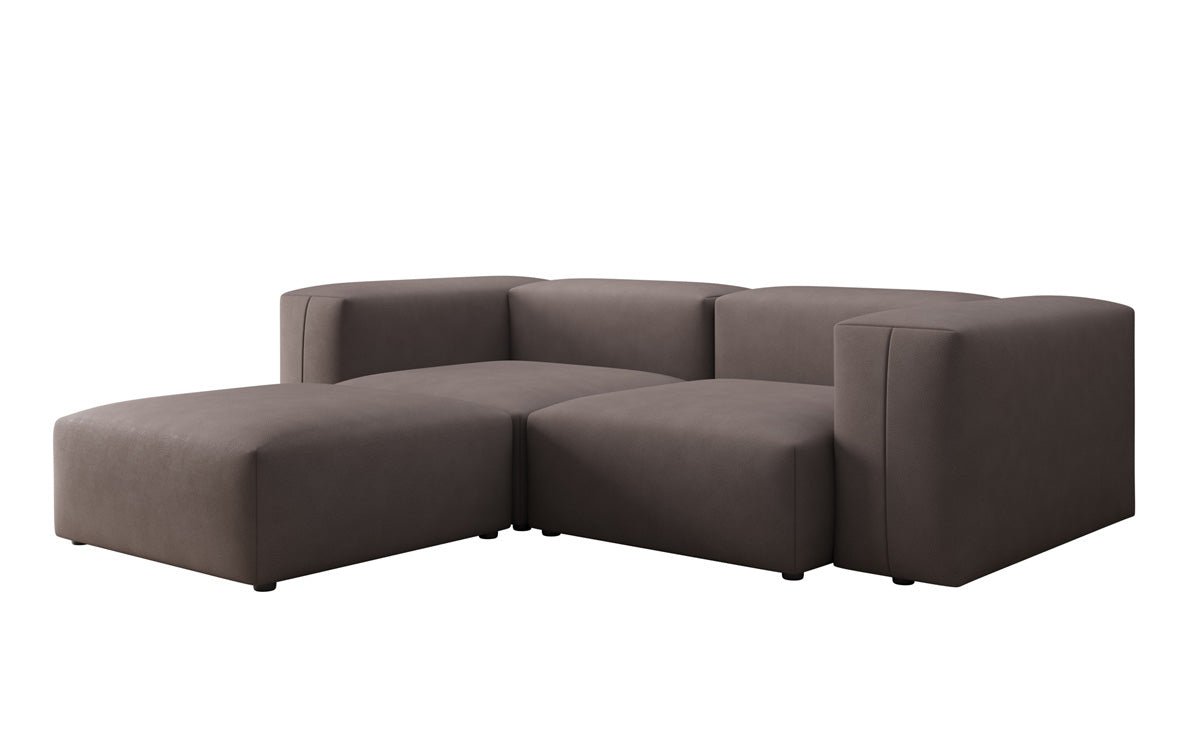 Designer Ecksofa Snug Mini in Stoff