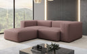 Designer Ecksofa Snug Mini in Stoff