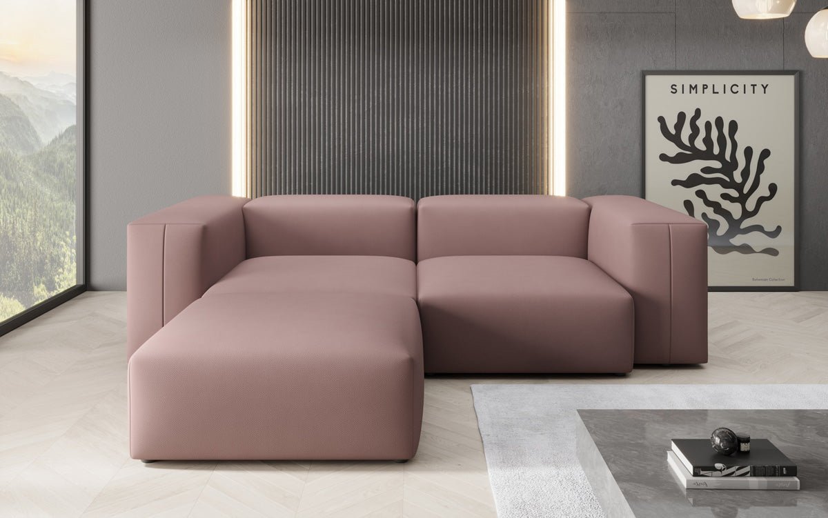 Designer Ecksofa Snug Mini in Stoff