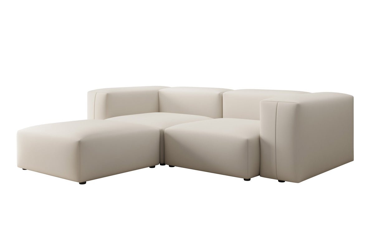 Designer Ecksofa Snug Mini in Stoff