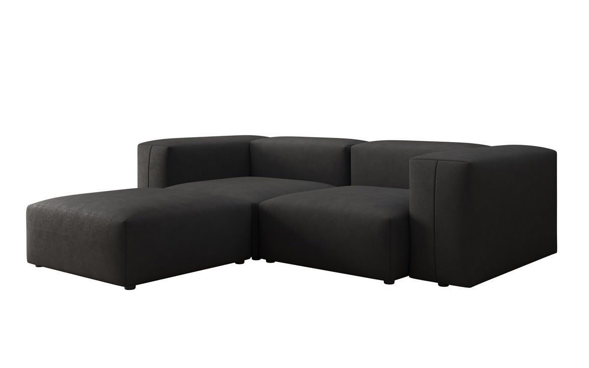 Designer Ecksofa Snug Mini in Stoff