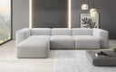 Designer Ecksofa Snug in Bouclé