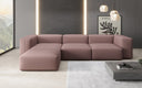 Designer Ecksofa Snug in Stoff