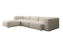 Designer Ecksofa Snug in Stoff