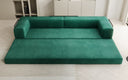 Designer Sofa Lazy 3 Sitzer XXL in Samt