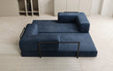 Designer Sofa Lazy 3 Sitzer in Samt