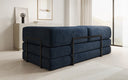 Designer Sofa Lazy 3 Sitzer in Samt