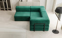 Designer Sofa Lazy L Mini in Samt