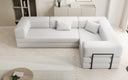 Designer Sofa Lazy L geschlossen in Bouclé
