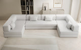 Designer Sofa Lazy U in Bouclé