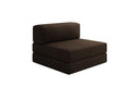 Designer Sofa Mittelmodul Lazy in Bouclé