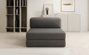 Designer Sofa Mittelmodul Lazy in Bouclé