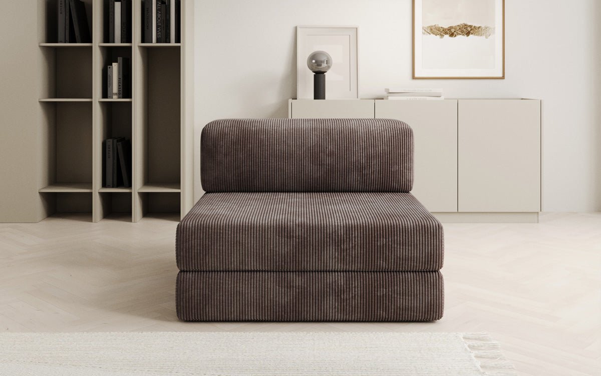 Designer Sofa Mittelmodul Lazy in Cord